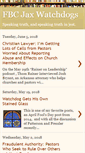 Mobile Screenshot of fbcjaxwatchdog.blogspot.com