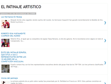 Tablet Screenshot of elpatinajeartistico.blogspot.com