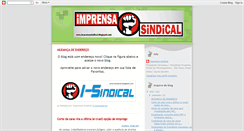 Desktop Screenshot of imprensasindical.blogspot.com