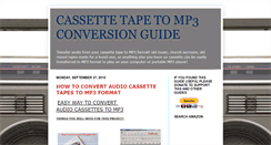 Desktop Screenshot of cassettetomp3.blogspot.com