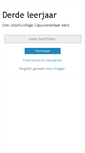 Mobile Screenshot of 3deleerjaar-capucienen.blogspot.com