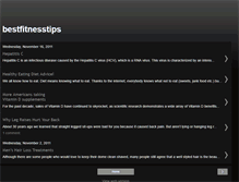 Tablet Screenshot of bestfitnesstips4all.blogspot.com