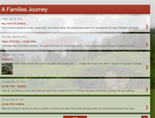 Tablet Screenshot of afamiliesjourney.blogspot.com