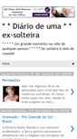 Mobile Screenshot of diariodeumaexsolteira.blogspot.com