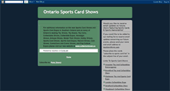 Desktop Screenshot of cardshows.blogspot.com