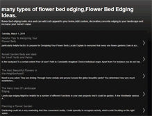 Tablet Screenshot of flowerbededging.blogspot.com