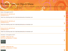 Tablet Screenshot of profesormauriciolguin.blogspot.com