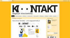 Desktop Screenshot of kontakt-kik.blogspot.com