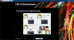 Desktop Screenshot of entertainmentlol.blogspot.com