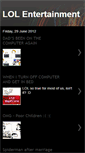 Mobile Screenshot of entertainmentlol.blogspot.com