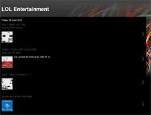 Tablet Screenshot of entertainmentlol.blogspot.com