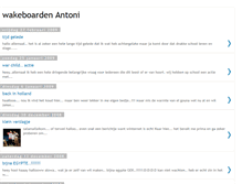 Tablet Screenshot of antonivdwekken.blogspot.com