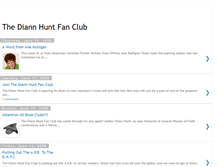 Tablet Screenshot of diannhuntfanclub.blogspot.com