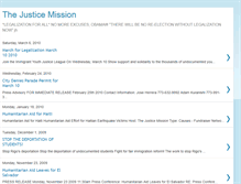 Tablet Screenshot of justicemission.blogspot.com