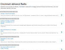 Tablet Screenshot of cincyradio.blogspot.com