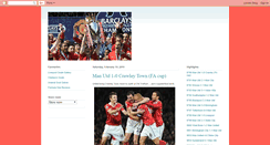 Desktop Screenshot of manchester-united-latest.blogspot.com
