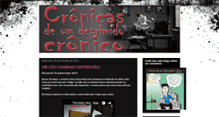 Desktop Screenshot of cronicasdeumdeprimidocronico.blogspot.com