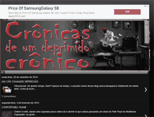 Tablet Screenshot of cronicasdeumdeprimidocronico.blogspot.com