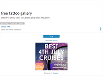 Tablet Screenshot of freetattoogallery.blogspot.com