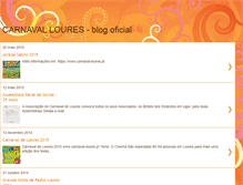 Tablet Screenshot of carnaval-loures.blogspot.com