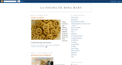 Desktop Screenshot of lacocinaderosamary.blogspot.com