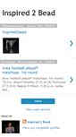 Mobile Screenshot of inspired2bead.blogspot.com