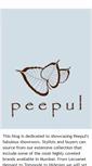 Mobile Screenshot of peepulstyle.blogspot.com