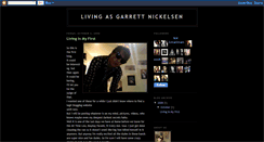 Desktop Screenshot of garrettnickelsen.blogspot.com