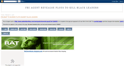 Desktop Screenshot of fbi-admits-to-black-murder-ploys.blogspot.com