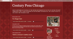 Desktop Screenshot of centurypenschicago.blogspot.com