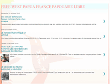 Tablet Screenshot of freewestpapuafrance.blogspot.com