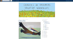 Desktop Screenshot of cahiersdevacances.blogspot.com