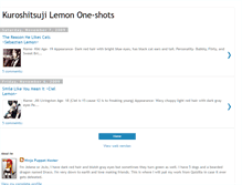 Tablet Screenshot of kuroshitsujilemonone-shots.blogspot.com