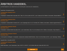 Tablet Screenshot of handebolgaucho.blogspot.com