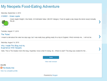 Tablet Screenshot of neopetsfood.blogspot.com