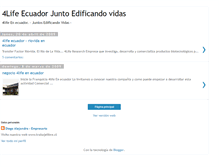 Tablet Screenshot of 4ecuador.blogspot.com