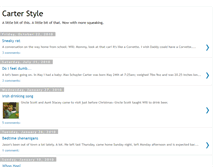 Tablet Screenshot of carterstyle.blogspot.com