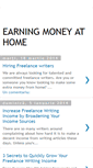 Mobile Screenshot of earningprofitfromhome.blogspot.com