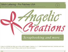 Tablet Screenshot of angeliccreationsllc.blogspot.com