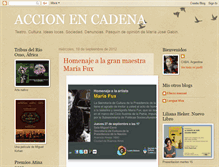 Tablet Screenshot of mariajosegabin.blogspot.com