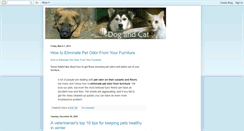 Desktop Screenshot of dogandcatpetcare.blogspot.com