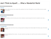 Tablet Screenshot of ithinktomyselfwhatawonderfulworld.blogspot.com