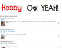 Tablet Screenshot of hobbyowyeah.blogspot.com