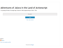 Tablet Screenshot of jalava.blogspot.com