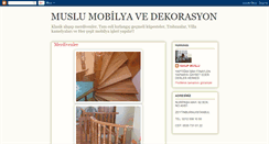 Desktop Screenshot of musluoglumobilya.blogspot.com