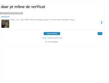 Tablet Screenshot of deverificat.blogspot.com