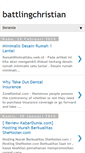 Mobile Screenshot of battlingchristian.blogspot.com