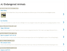 Tablet Screenshot of ajendangeredanimals.blogspot.com