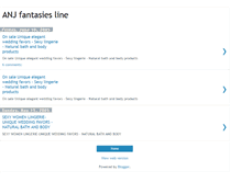 Tablet Screenshot of anjfantasiesline.blogspot.com