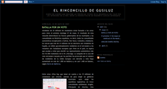 Desktop Screenshot of gusigusiluz.blogspot.com